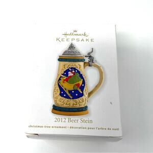 Hallmark | Beer Stein Ornament in Box 2012 Christmas Decor